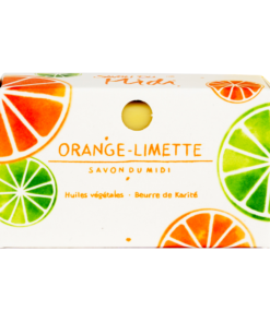 Seife mit Karité-Butter Orange-Limette